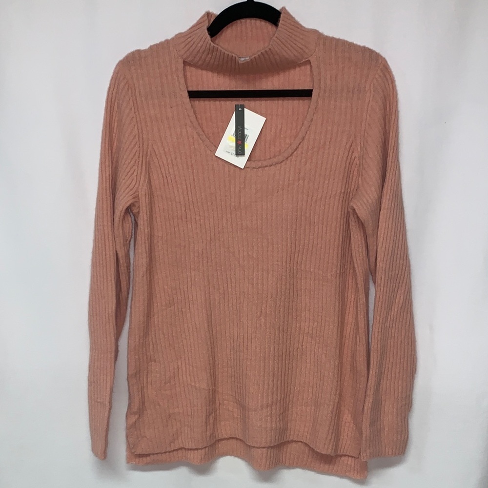 Kensie Blush Knit Sweater